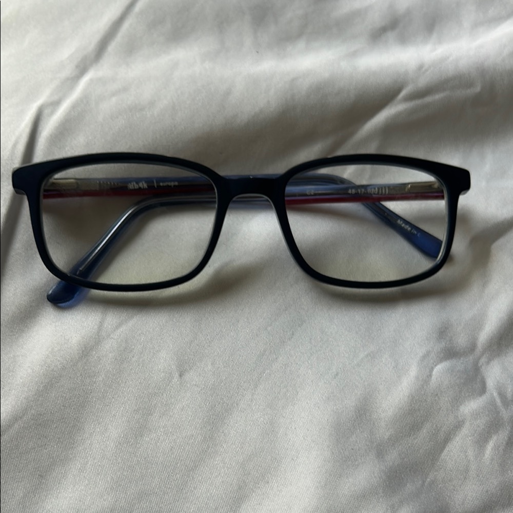 DB4K EUROPA KIDS EDGY C1 BLUE HAVANA AUTHENTIC EYEGLASS FRAME ONLY 48-17-130